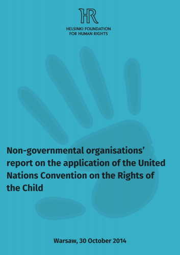 Non-governmental organisations’ report on the application of the United Nations Convention on the Rights of the Child